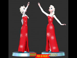 Elsa 3D Druckmodell