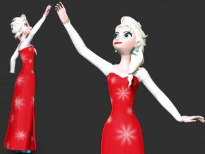 Elsa 3D Druckmodell