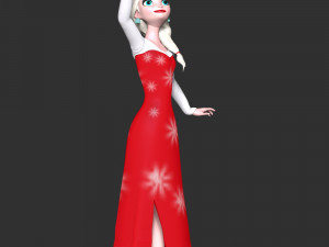 Elsa 3D Принт Модель