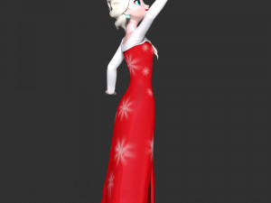 Elsa 3D Принт Модель