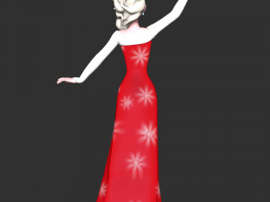 Elsa 3D Принт Модель