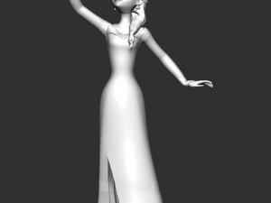 Elsa 3D Принт Модель