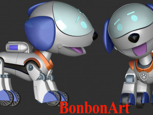Robo-Dog Paw Patrol Modelo de Impressão 3D