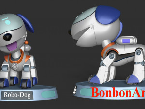 Robo-Dog Paw Patrol Modelo de Impressão 3D