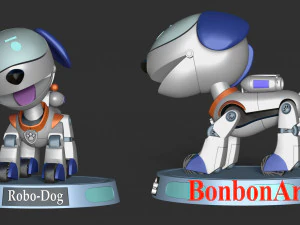 Robo-Dog Paw Patrol 3D Print Model