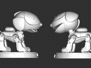 Robo-Dog Paw Patrol Modelo de Impressão 3D