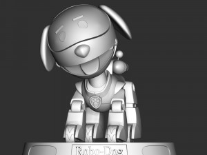 Robo-Dog Paw Patrol Modelo de Impressão 3D