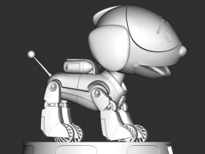 Robo-Dog Paw Patrol Modelo de Impressão 3D