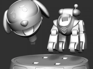 Robo-Dog Paw Patrol 3D Print Model