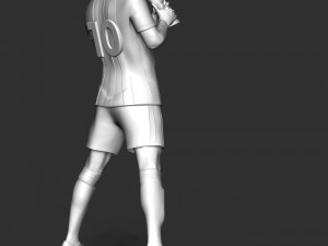 Lionel Messi 3D-Druckmodell