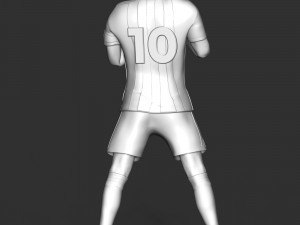 Lionel Messi 3D-Druckmodell