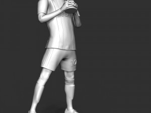 Lionel Messi 3D-Druckmodell