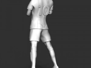 Lionel Messi 3D-Druckmodell