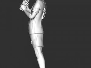 Lionel Messi 3D-Druckmodell