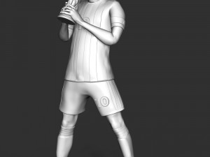 Lionel Messi 3D-Druckmodell