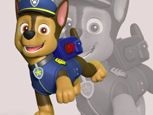 Chase 3D Print Model