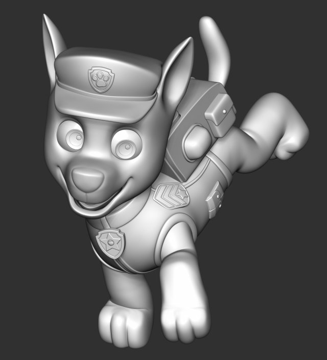 Chase 3D Print Model