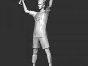 King Messi Model do druku 3D