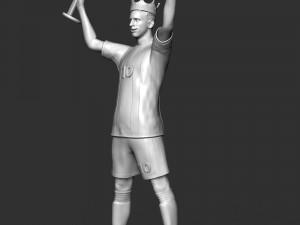 King Messi Model do druku 3D