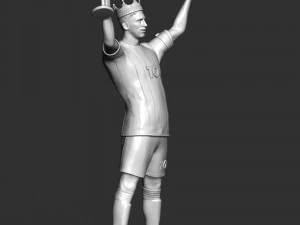 Король Мессі 3D Принт Модель