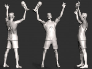 Messi 3D प्रिंट मॉडल