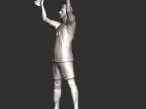 Messi 3D Print Model