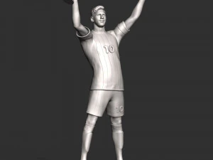 Messi 3D Print Model
