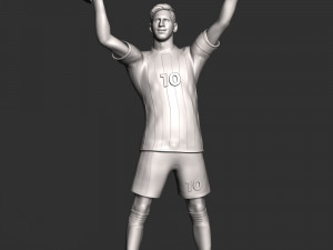 Messi 3D प्रिंट मॉडल