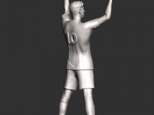 Messi 3D प्रिंट मॉडल