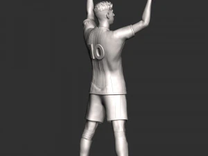 Messi 3D Print Model
