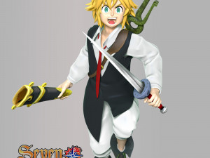 Meliodas 3D 打印模型