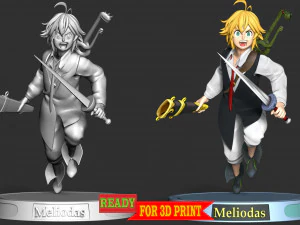 멜리오다스 3D 프린트 모델
