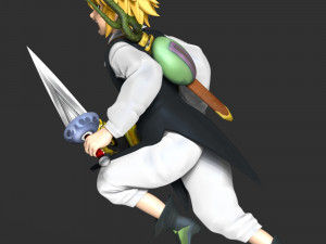 Meliodas 3D Принт Модель