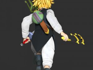 Meliodas 3D Принт Модель