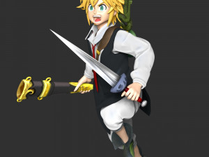 Meliodas 3D Принт Модель