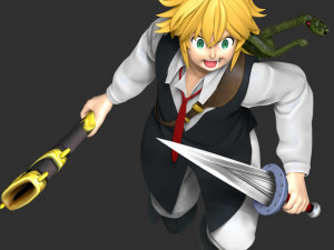 Meliodas 3D Принт Модель