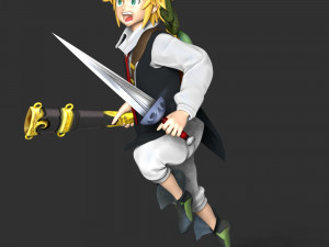 Meliodas 3D Принт Модель
