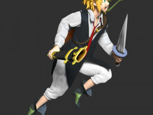 Meliodas 3D Принт Модель