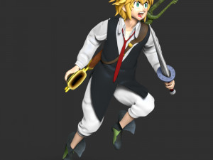 Meliodas 3D Принт Модель