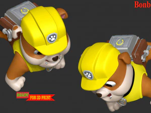 Rubble 3D Print Model