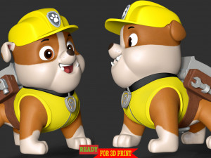 Rubble 3D प्रिंट मॉडल