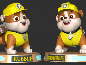 Rubble 3D प्रिंट मॉडल