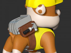 Rubble 3D Print Model