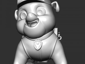 Rubble 3D Print Model