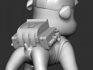 Rubble 3D Print Model