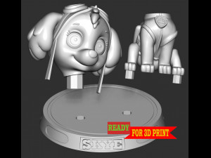 Skye Modelo de impresión 3D