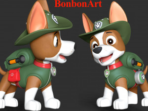 Tracker PAW Patrol Modelo de Impressão 3D