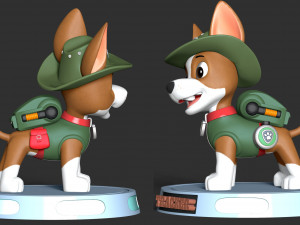 Tracker PAW Patrol Modelo de Impressão 3D
