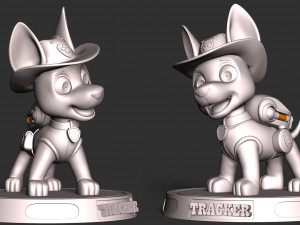 Tracker PAW Patrol Modelo de Impressão 3D