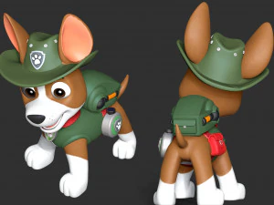 Tracker PAW Patrol 3D Print Model